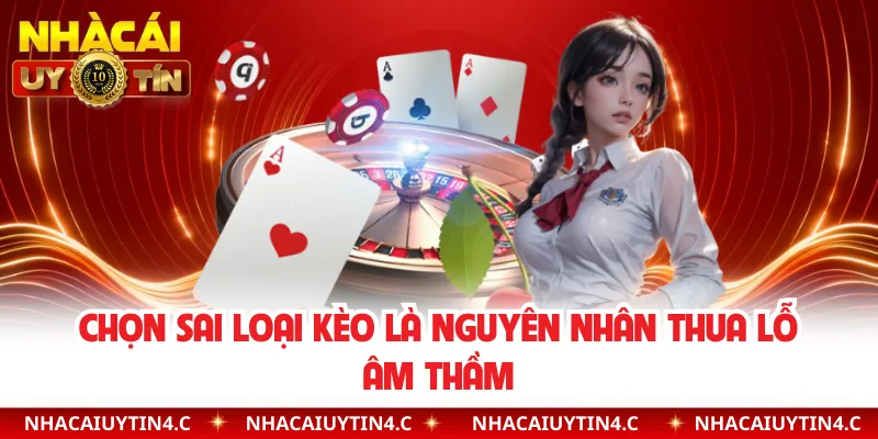Chọn sai loại kèo là nguyên nhân thua lỗ âm thầm